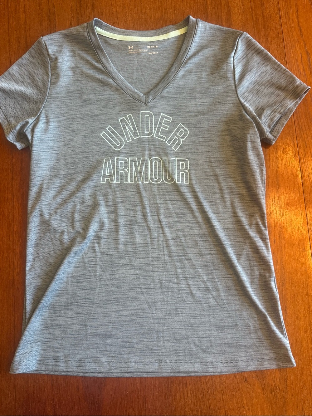 Under Armour Women's Blue  V-Neck Performance Tee